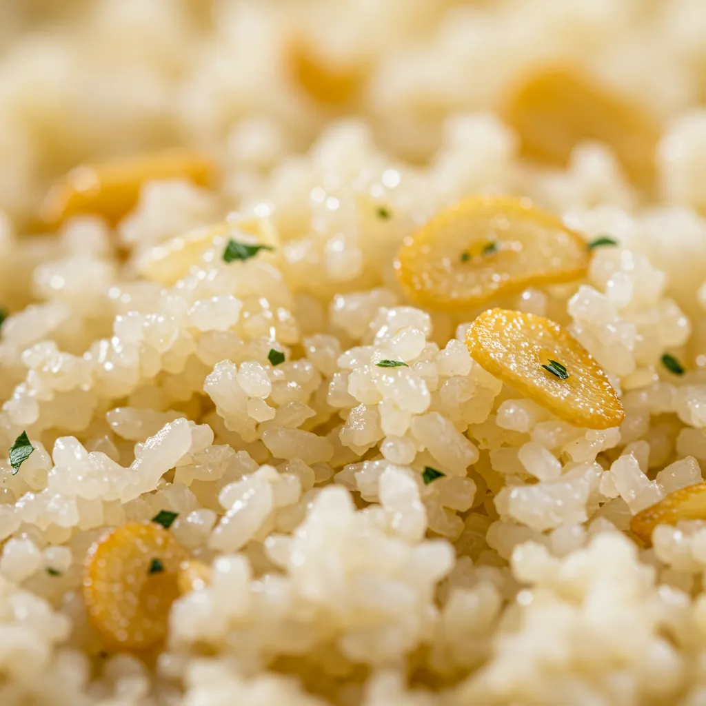 Cheesy Garlic Rice